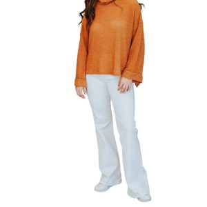 Worth A Date Pullover in Karamell 7703593844796
