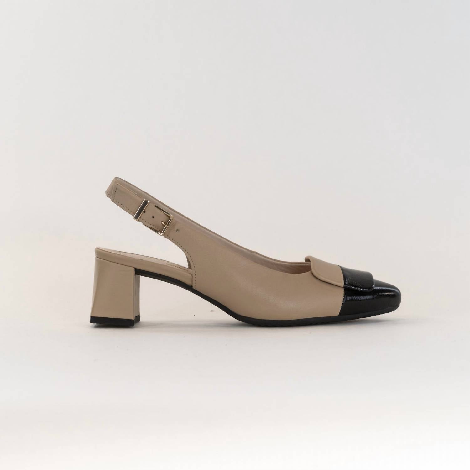 Damen Schuhe in beige/ schwarz