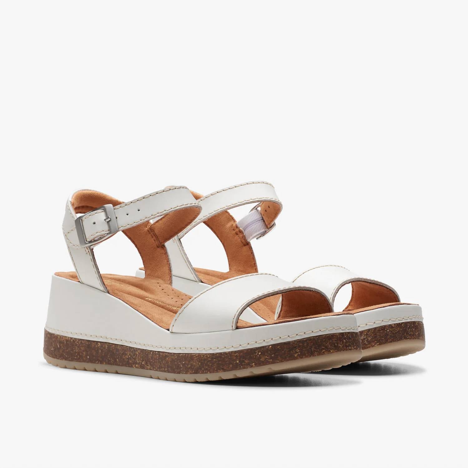 Damen Kassandra Lilie Sandalen in off weiß