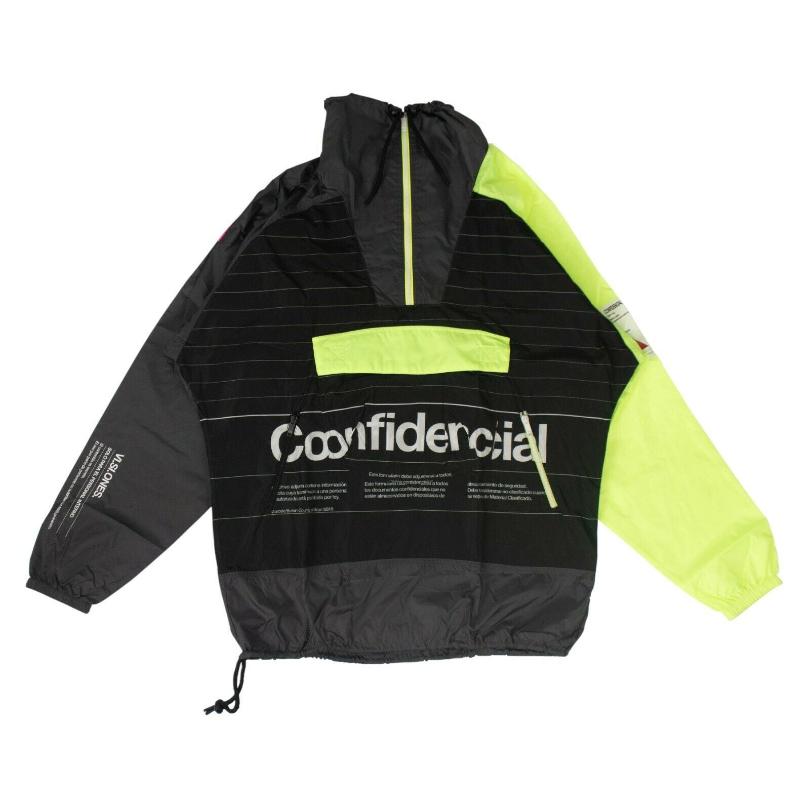 Confidential Panel Windjacke – Schwarz