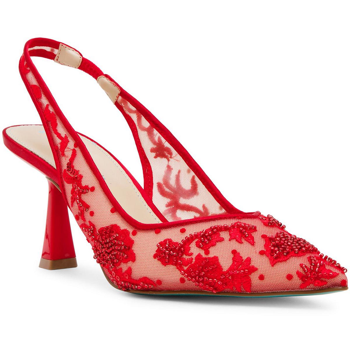 NIKKI Cushioned Footbed Laceless Slingback Absatz