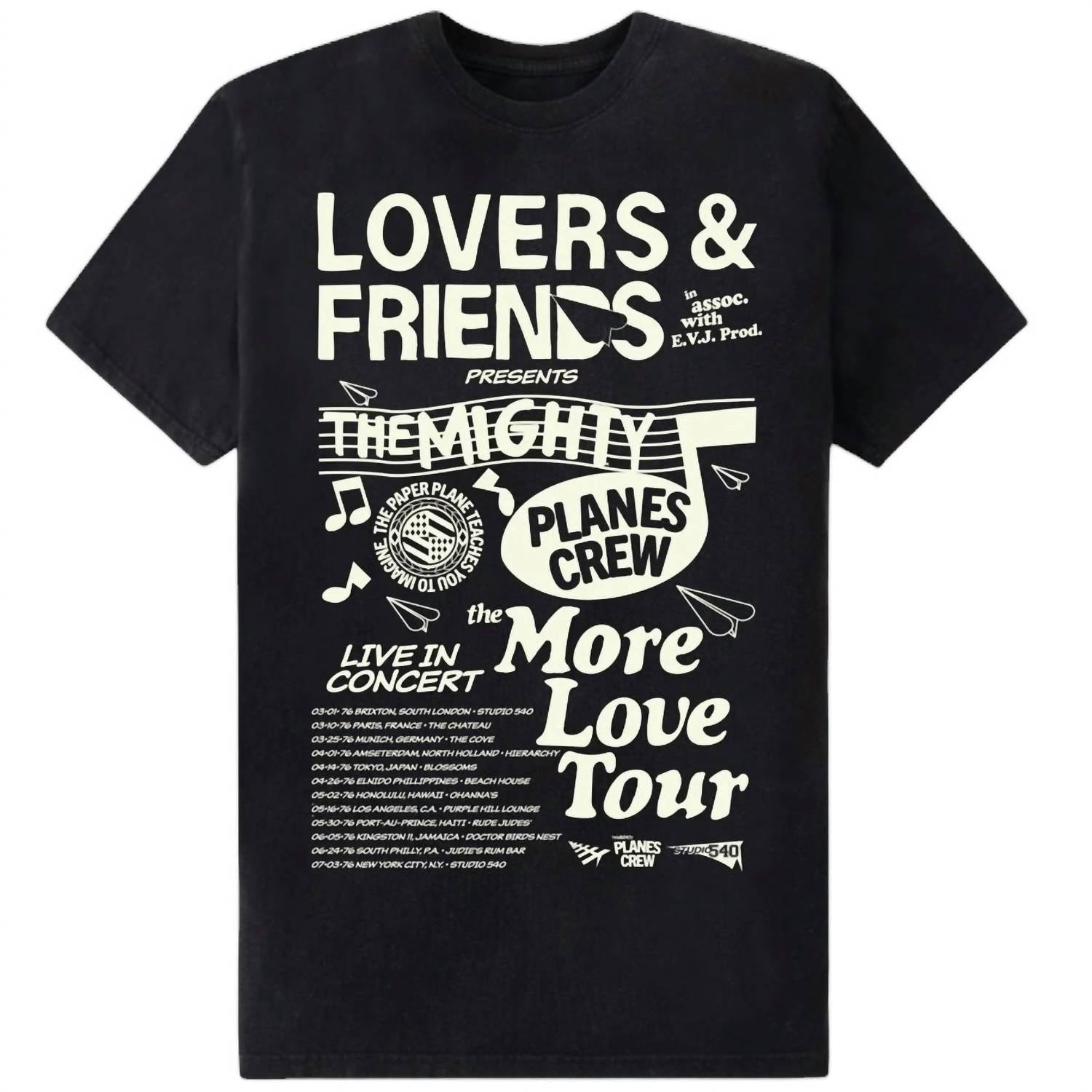 More Love T-Shirt für Herren in Schwarz 7732445347900