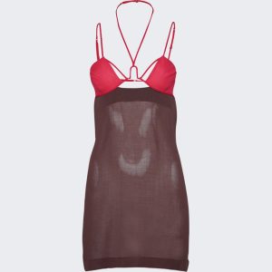 U Wire Bra Minikleid