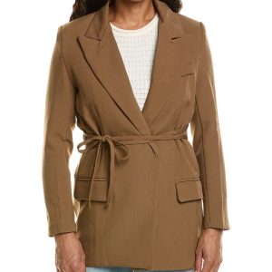 HL Affair Tie Hüfte Blazer – 7833662455868