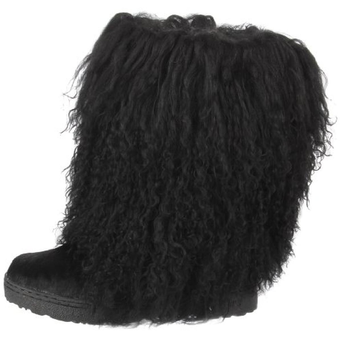 Boetis II Lammfell-Halbstiefel
