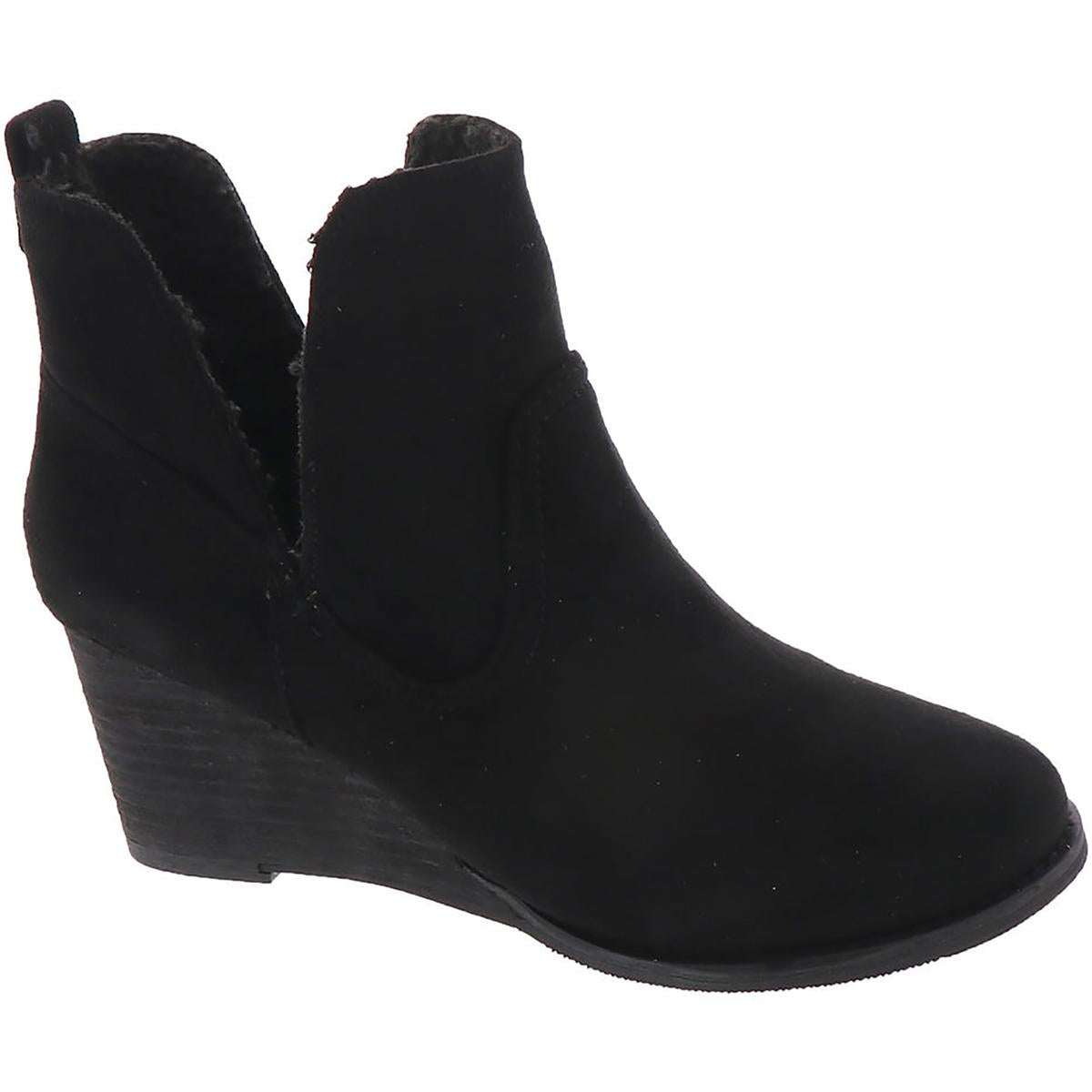 Stiefeletten mit Absätzen aus Wildlederimitat von Ember