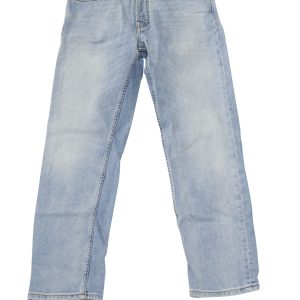 Acne Studios schmale, konische Jeans aus hellblauer Baumwolle 7766480846908