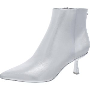 Suzie Damen-Stiefeletten mit spitzer Zehenpartie in Metallic-Optik