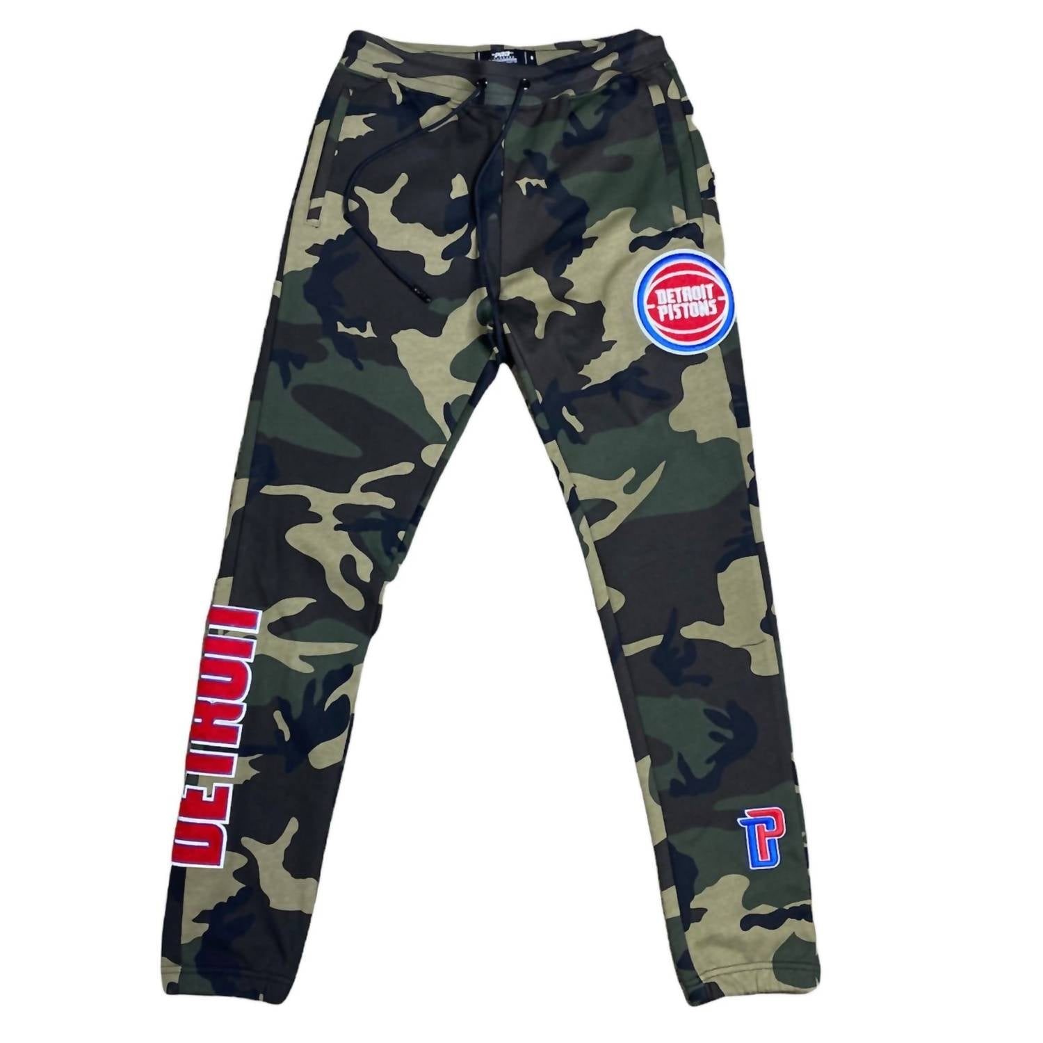 Herren Detroit Kolben Logo Pullover Schweißhosen in camo 7733724086332