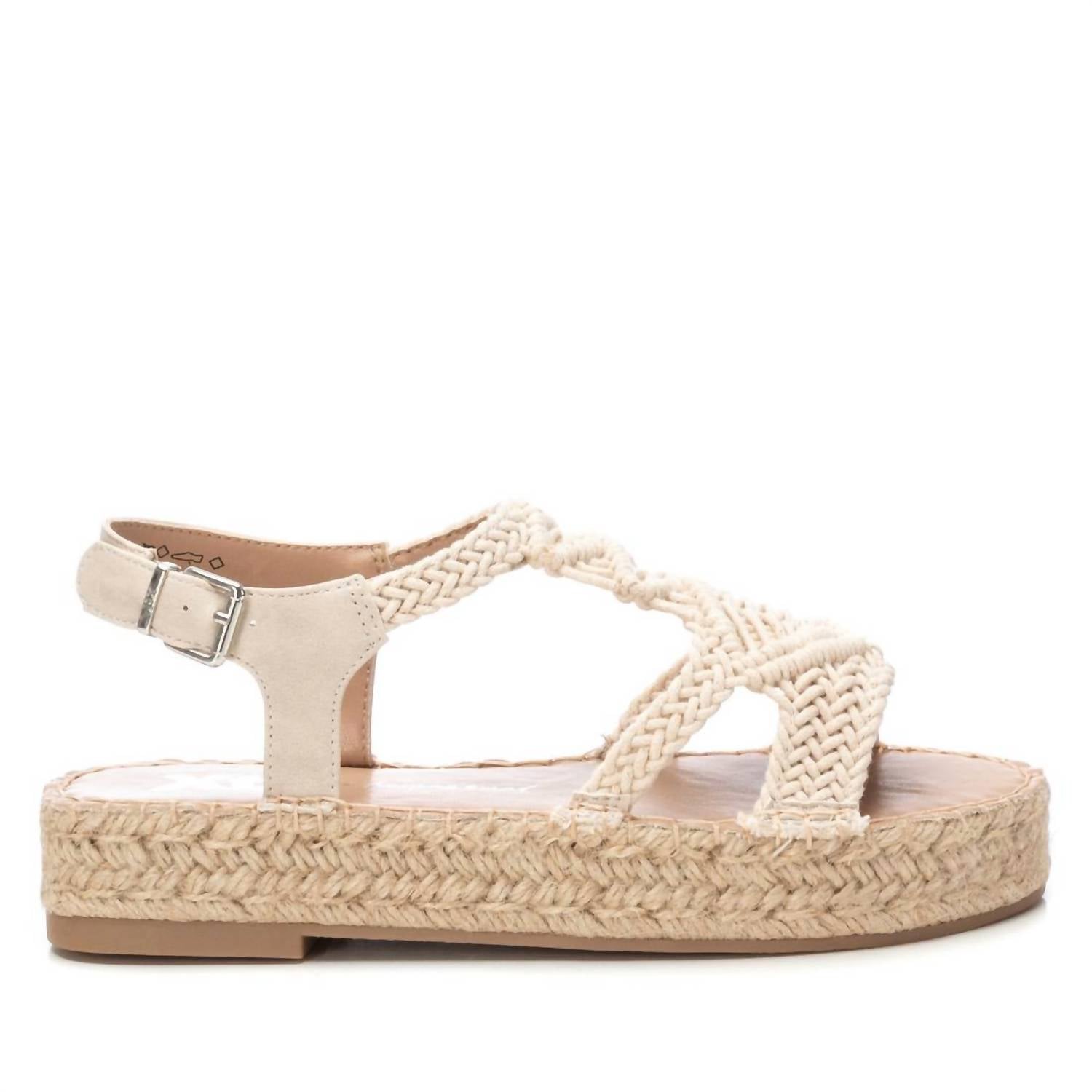 Damen flache Sandalen im Eis 7703599349820