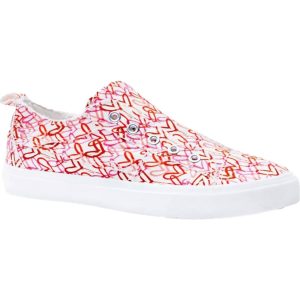 Damen babalu Herz rutschen auf Schuhe in rosa 7766686433340