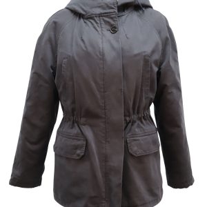 Yves Salomon Army Windbreaker Jacke aus schwarzem Polyester 7764996653116