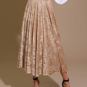EASE MY MIND VELVET Midi-Schürzen