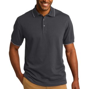 Port Authority Rapid Dry Tipped Polo. K454