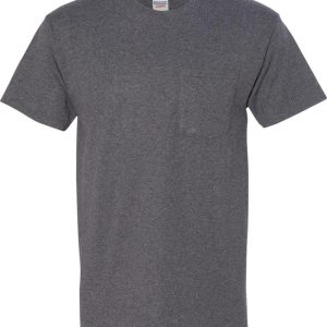 JERZEES Dri-Power 50/50 T-Shirt mit Tasche 7823688761404