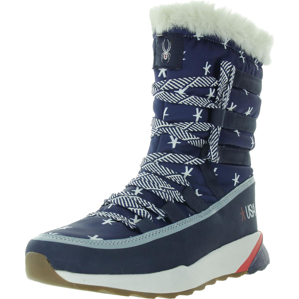 Winter- und Schneestiefel mit Kunstpelzfutter