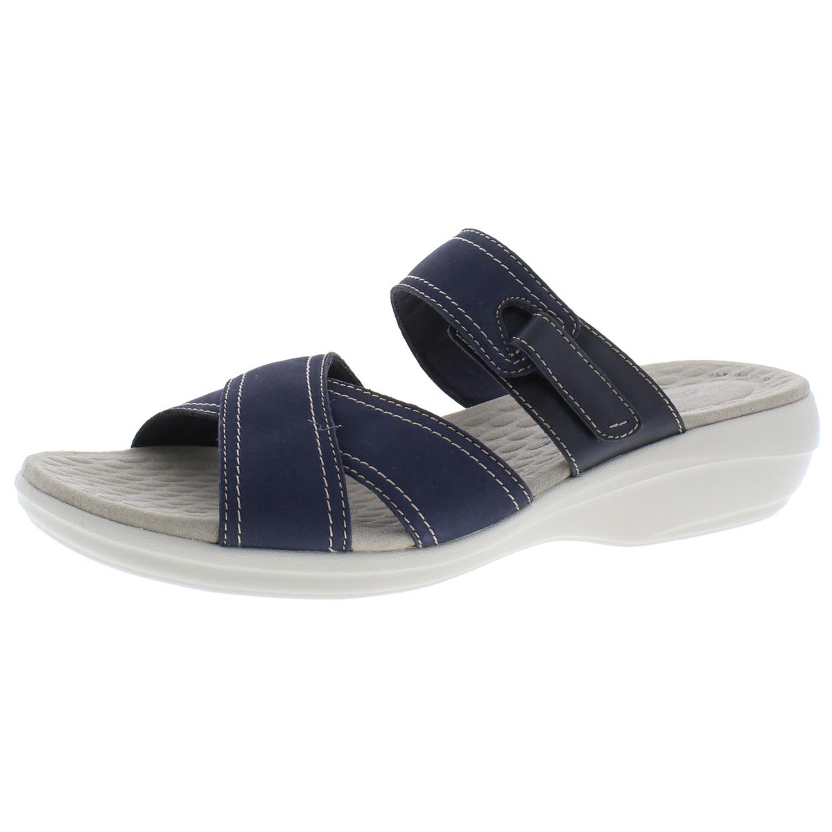 Alexis Art Patent Criss Cross Adjustable Slide Sandalen