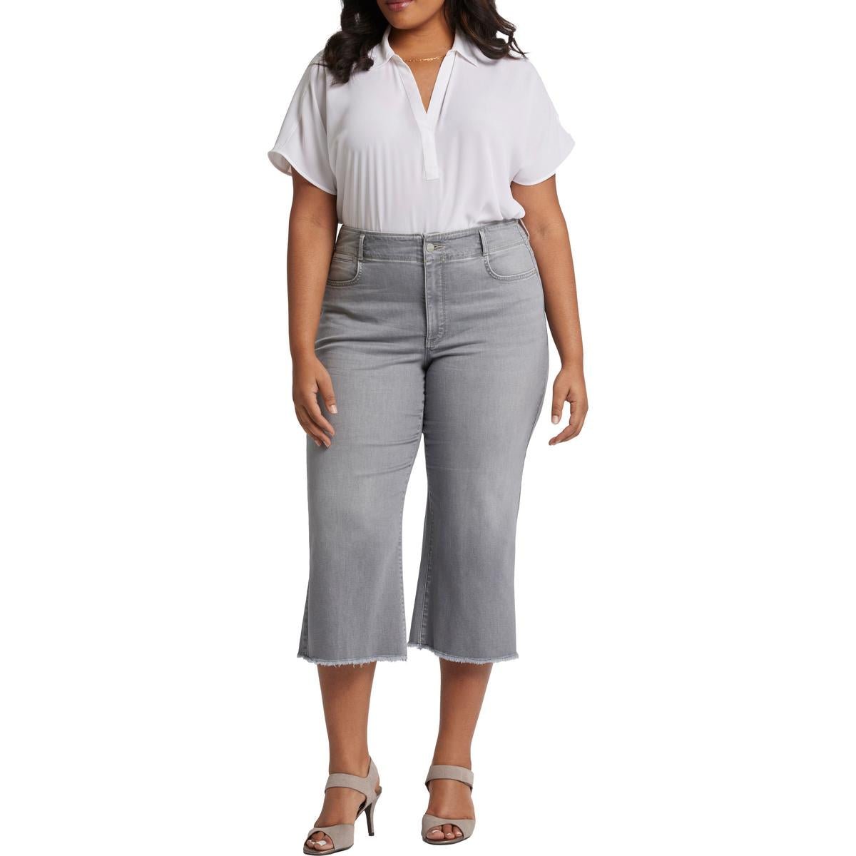 Plus Brigitte Hochhaus Jeans Denim Capri