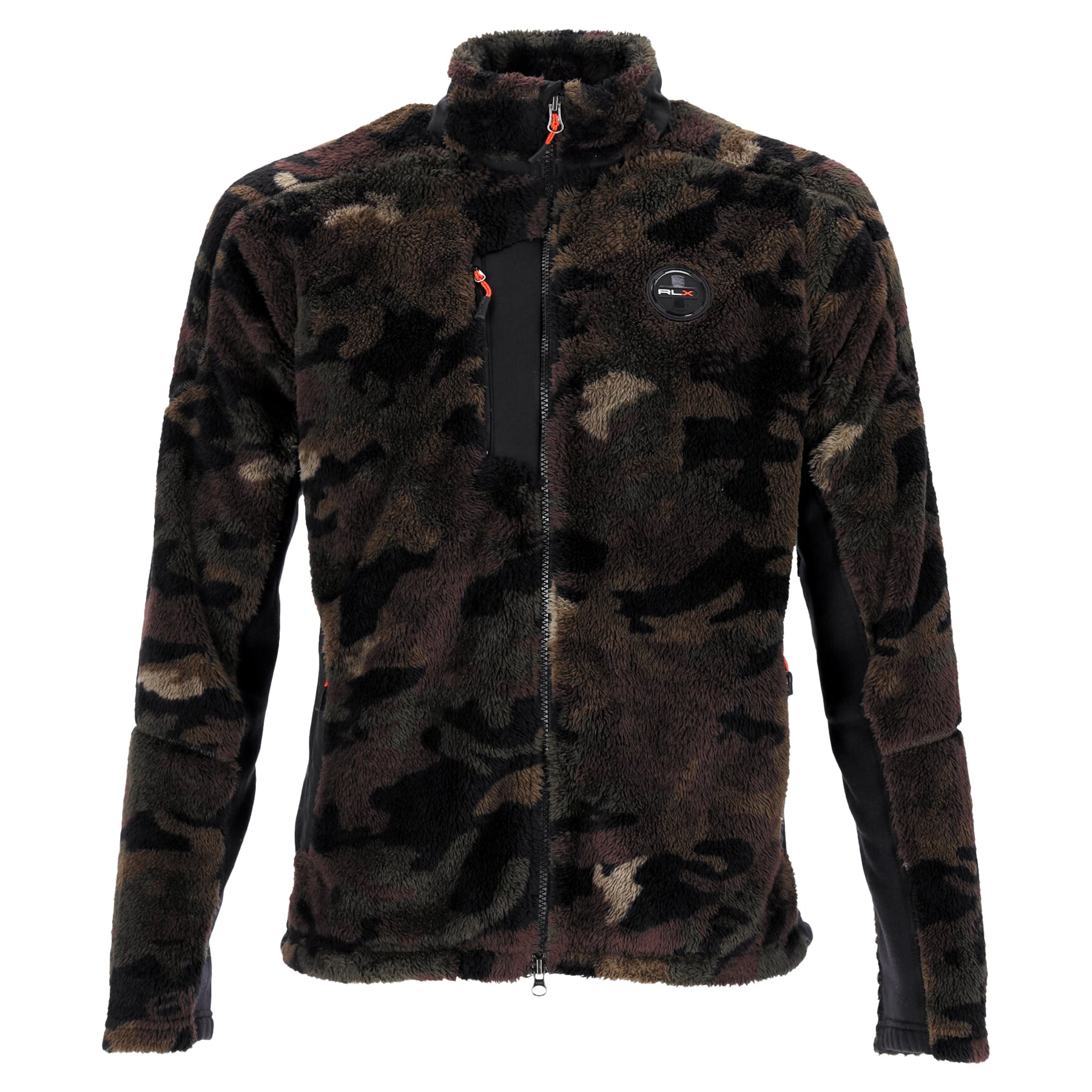 Polo Ralph Loren rlx Reißverschlussjacke aus Oliven Polyester 7748775641148