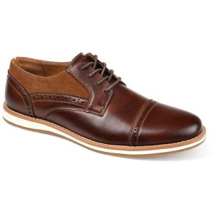 Lederperforierte Oxfords