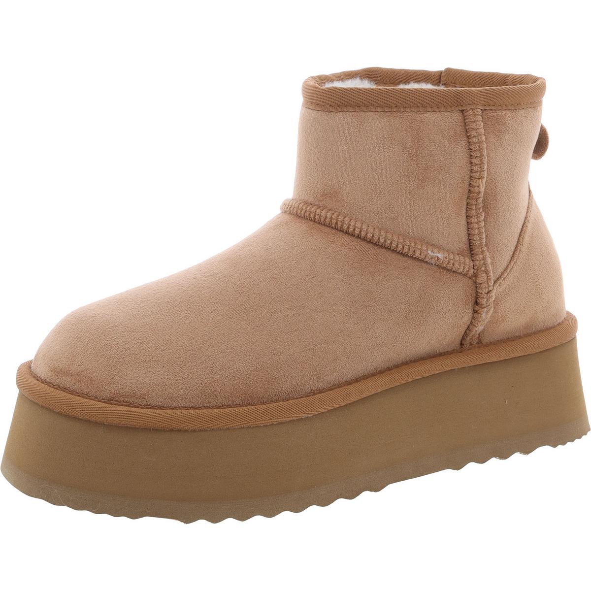 Crue Fell gefüttert Faux Wildleder Stiefel