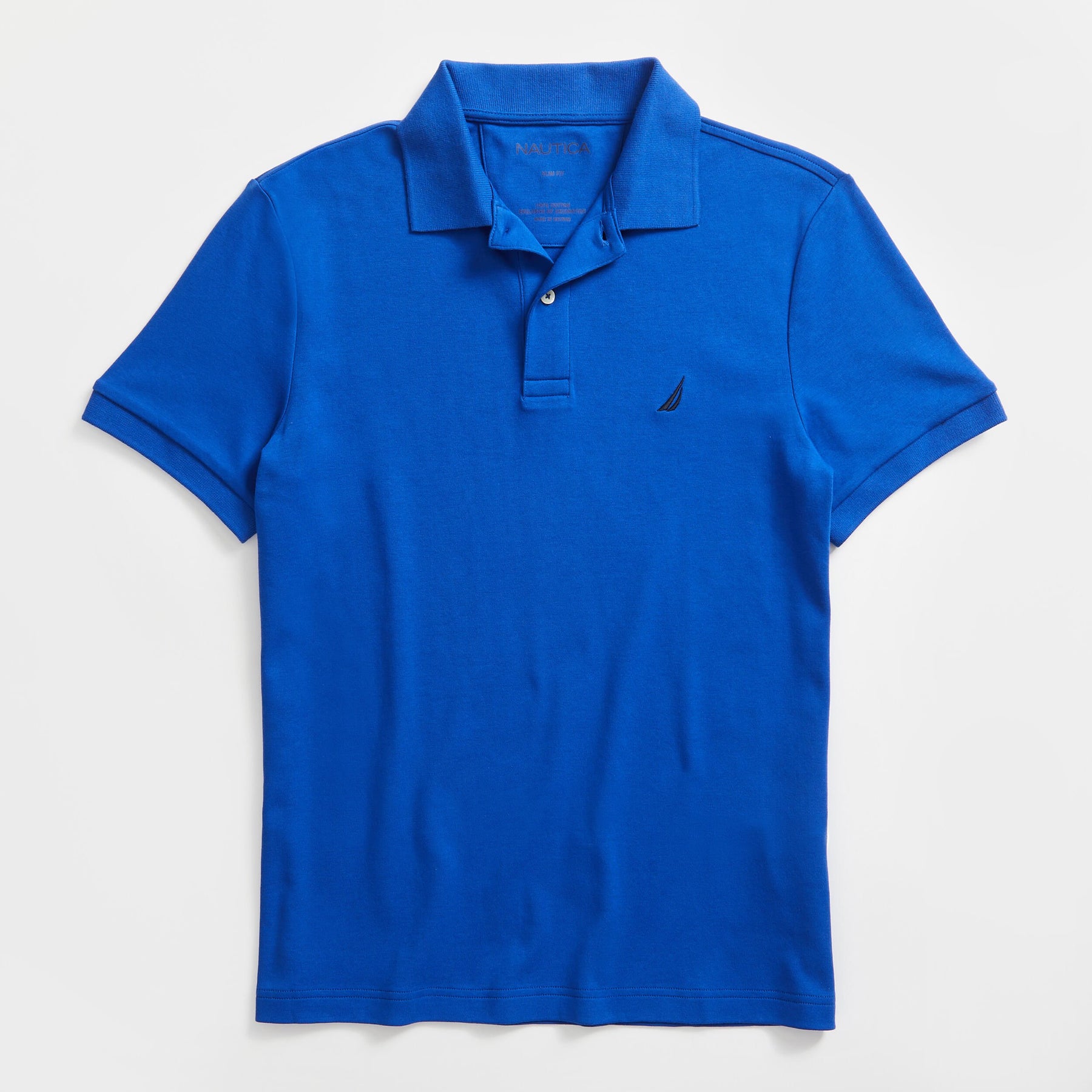 Nautica Herren schlanke Passform Interlock Polo – 7707802239036