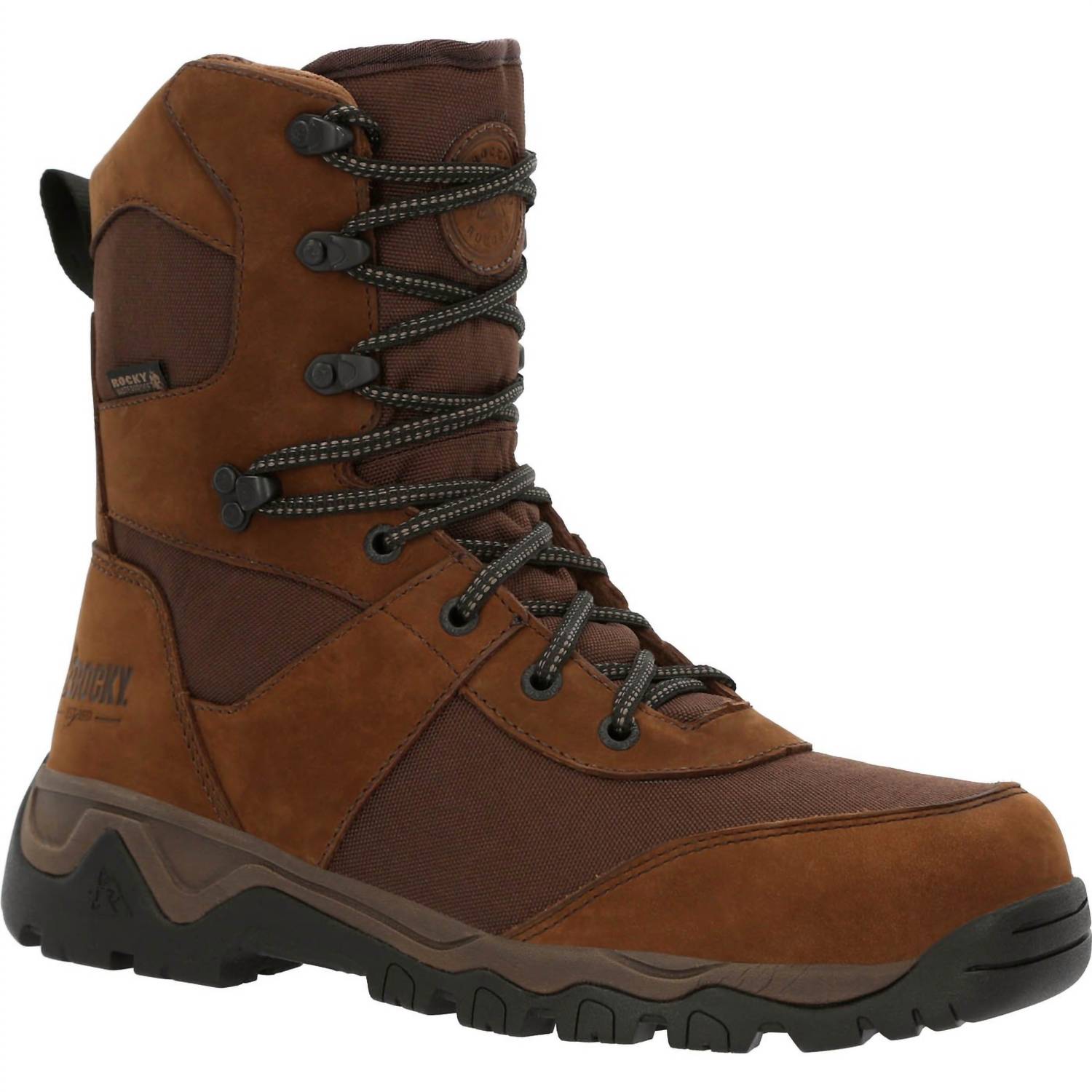 Herren roter Berg wasserdicht 400G isolierten Outdoor-Boot – mittlere Breite in braun 7764917813308