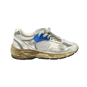 Golden Goose Dad Sneakers aus Silber Leder 7703691984956