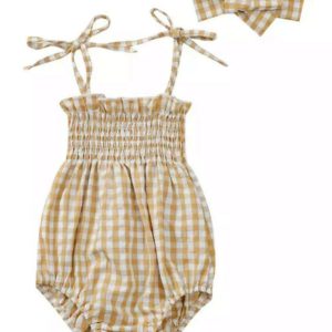 Tiny Honig Blase Jumpsuit und Stirnband gesetzt