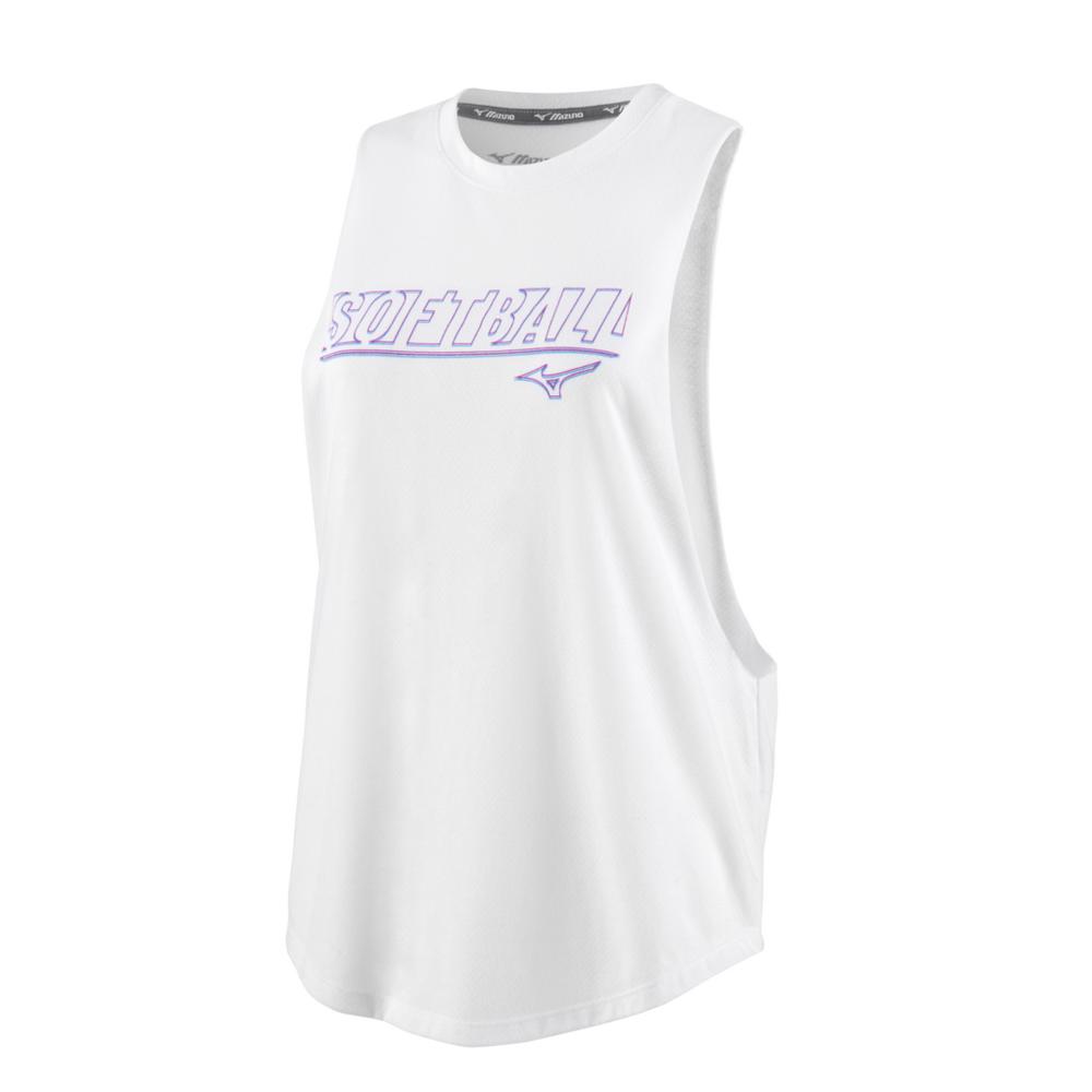 Mizuno Damen Muskel Grafik Tank