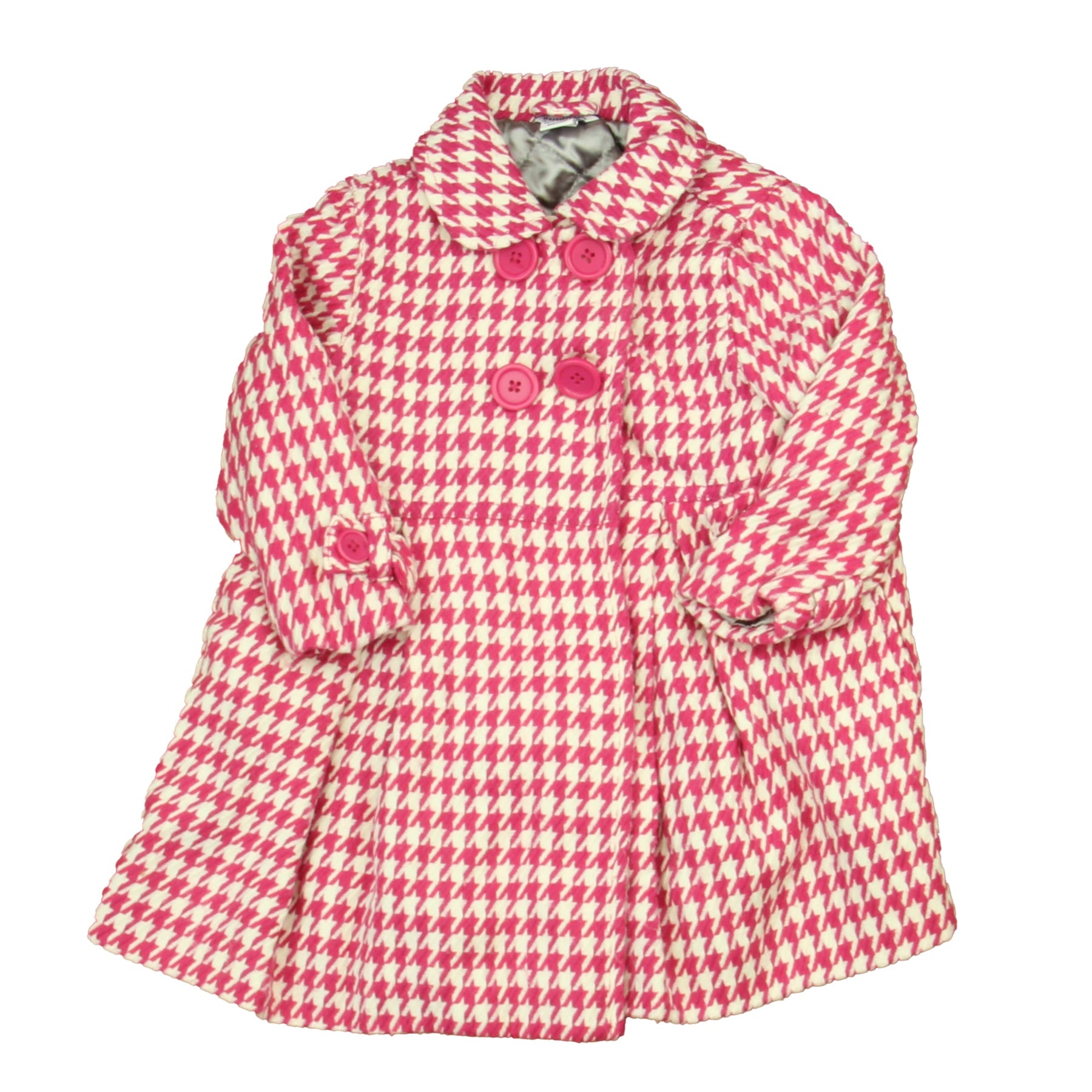 Hartstrings Mädchen rosa Hundstooth Jacke 7805838983228