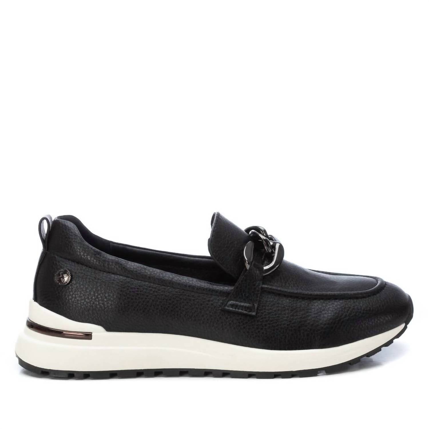 Damen Mokassins Schuhe in schwarz 7803884830780