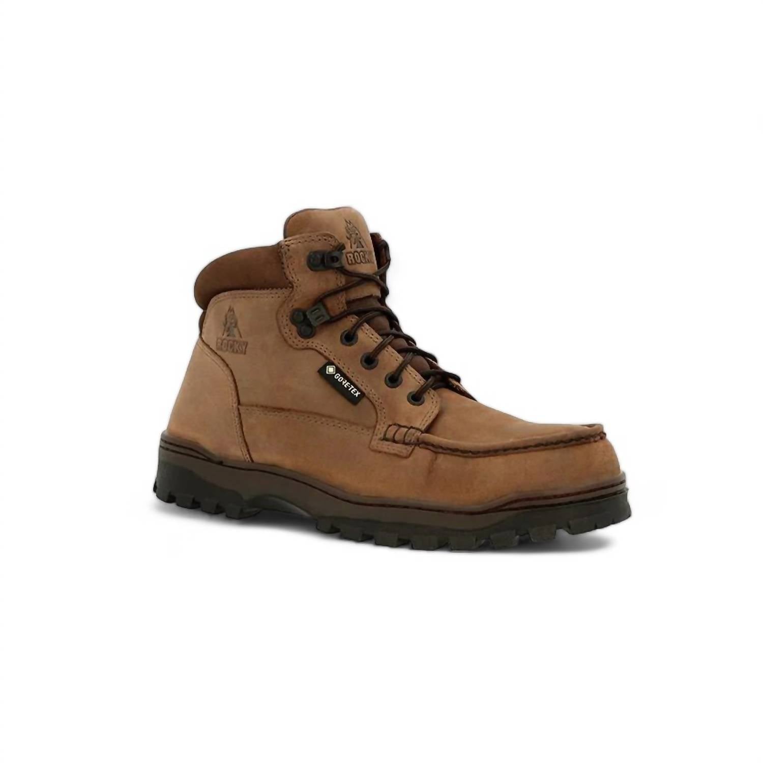 men-s outback gore-tex wasserdichter Stahl Zehen Arbeitsstiefel – mittlere Breite in braun 7676602548284