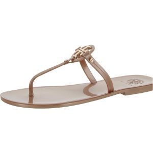 Damen String Slide Gelee Sandalen