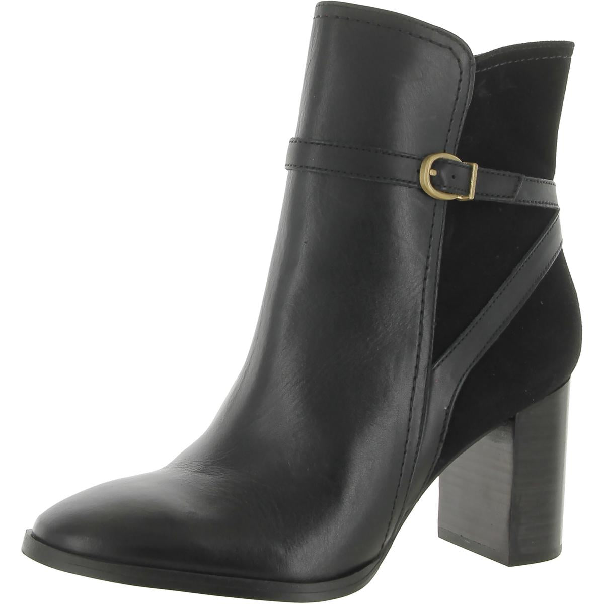 Bexley Leder Absätze Stiefeletten