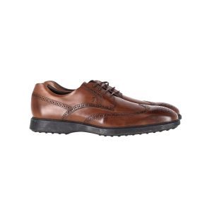 Tod’s Schnür-Brogues aus braunem Leder