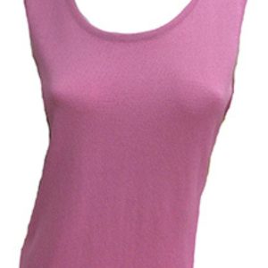 Bra-Friendly Tank Top in rosa 7226192953404