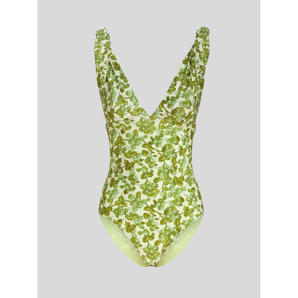 ONE-PIECE Badeanzug mit Beerenprint 7827438764092