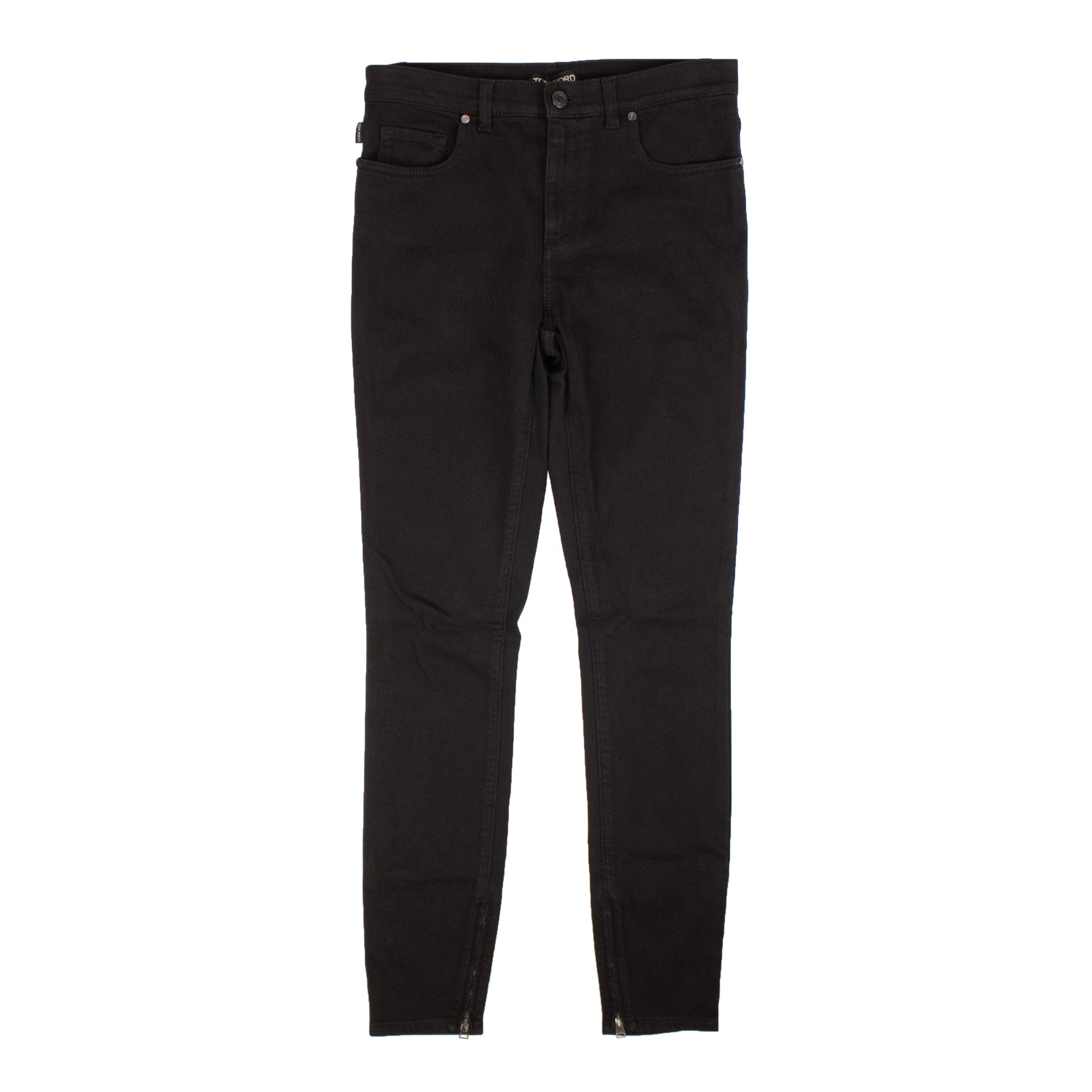 schwarze klassische Skinny Jeans