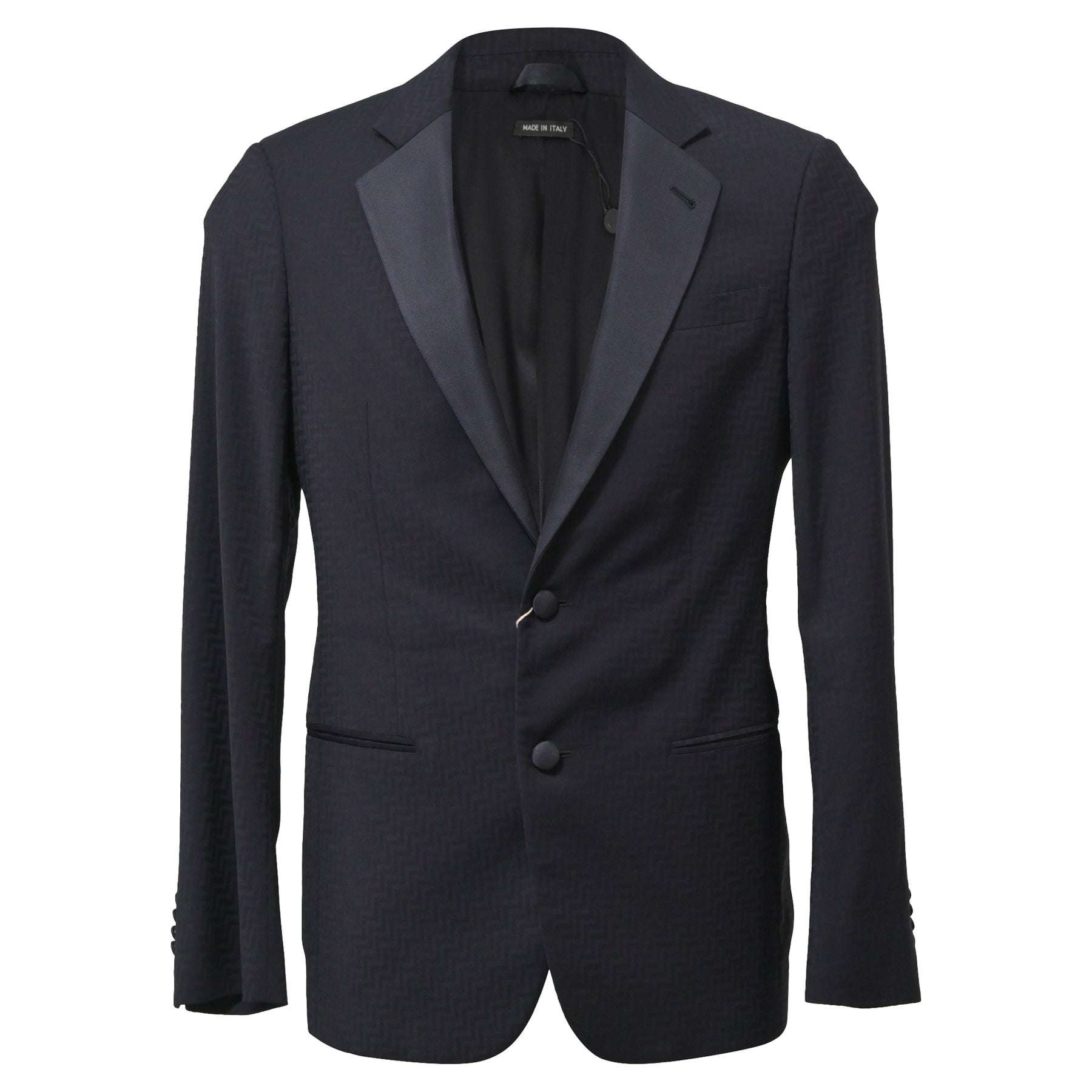 Giorgio Armani Soho Blazer aus marineblauer Wolle 7748805132348