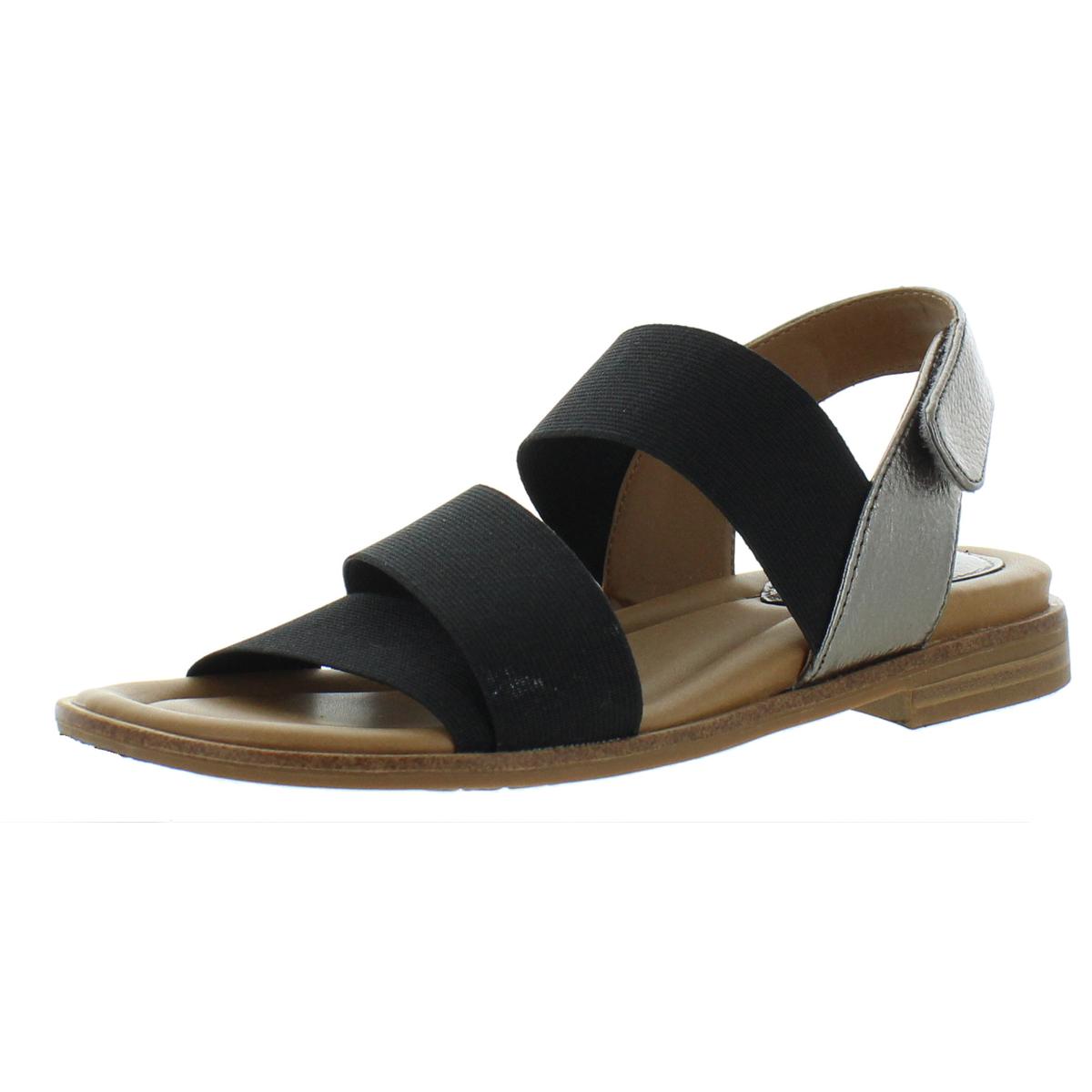 Dacey Metallic Knöchel flach Sandalen