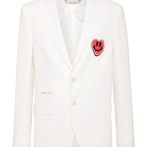 Blazer mit Herz-Patch