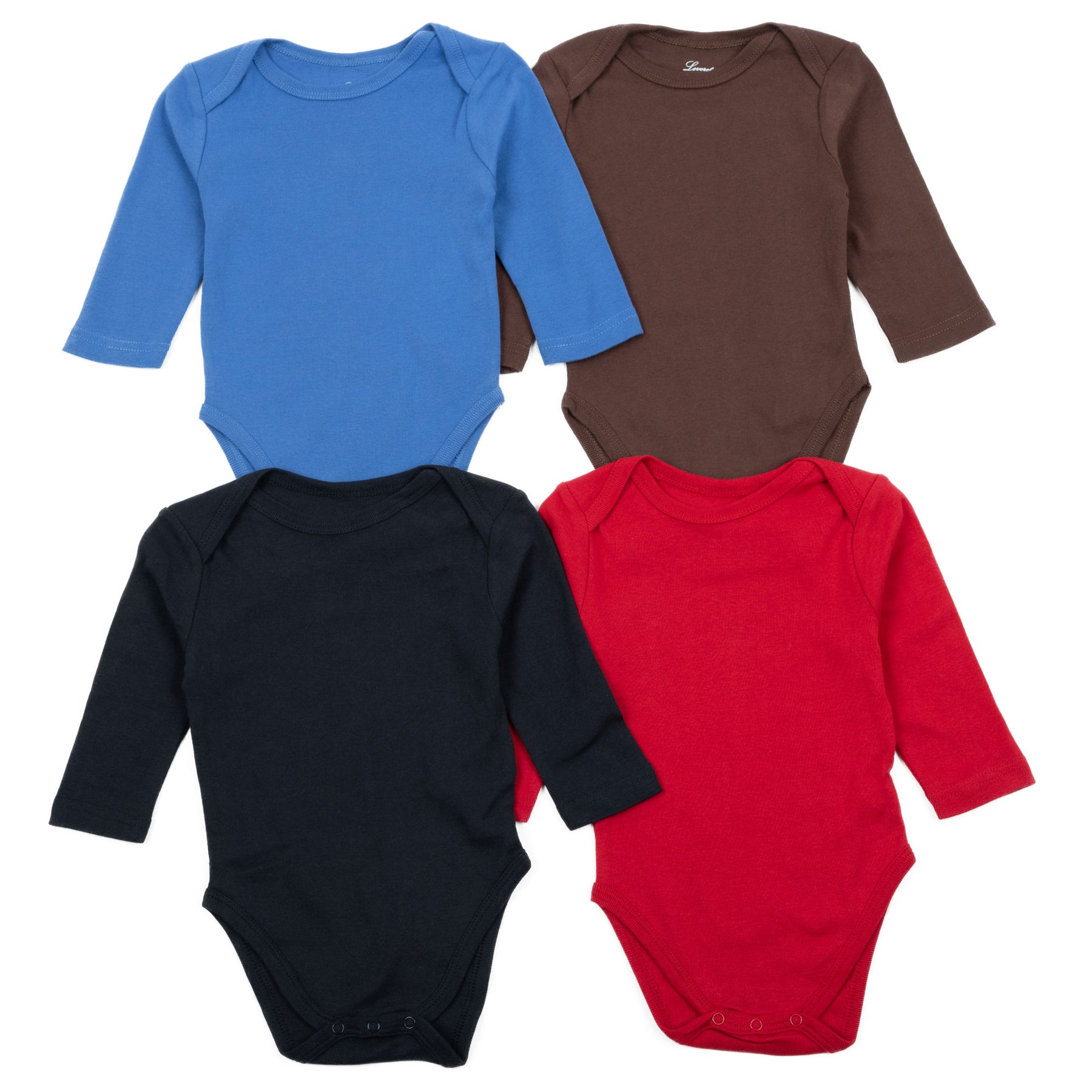 Baby vierer Packung langärmeliger Body 7195402469436