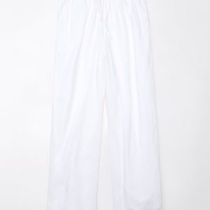 AE Leinen-Bleder-Pull-on Weitbeinhose 7678398627900