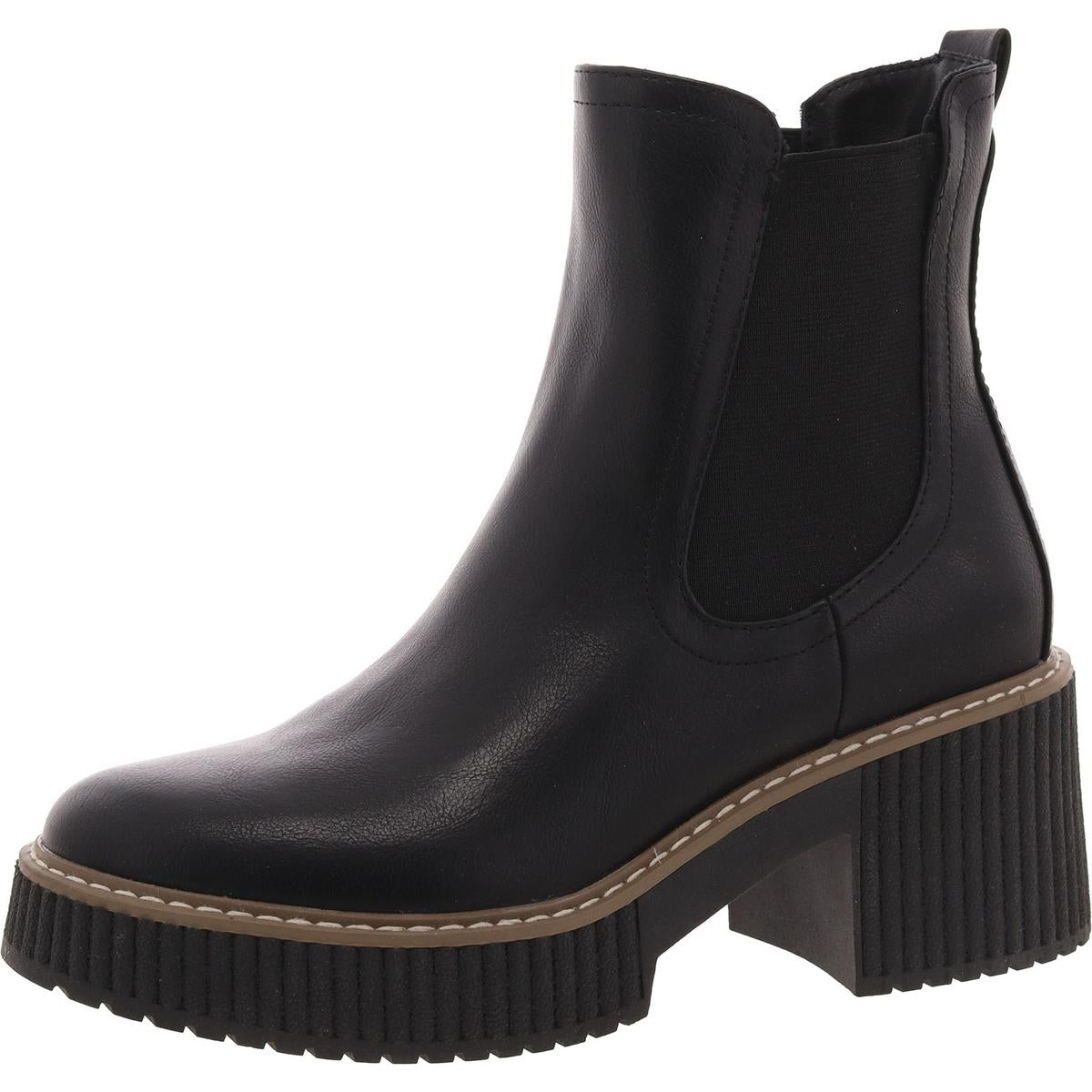 Darcel Kunstleder b chelsea Stiefel