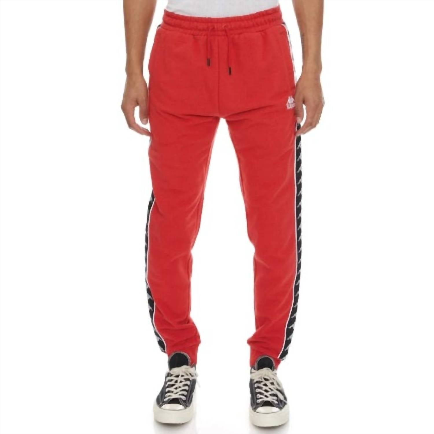 Herren 222 Banda alanz 2 Schweißhosen in rot/schwarz 7733774450748