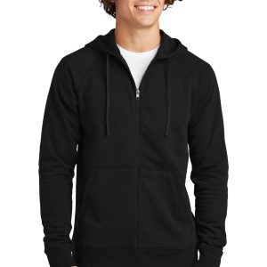Sport-Tek Drive Fleece-Kapuzenjacke mit durchgehendem Reißverschluss für Herren