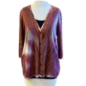 Kaschmir Strickjacke in multi