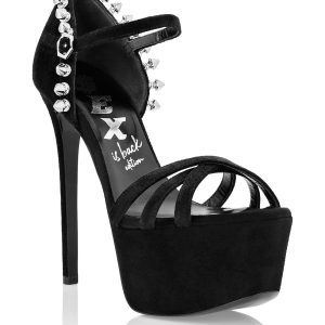 Wildleder Sandalen High Heels