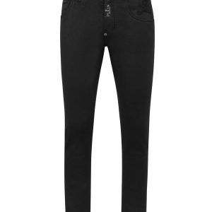 Denim Hose dünn fit Schädel – 7670514974780